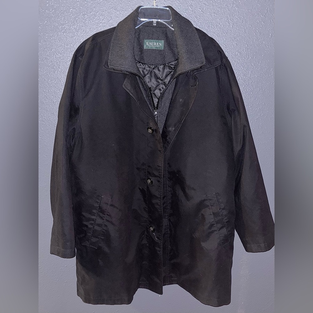 Ralph Lauren Removable Lining Half Trench Coat